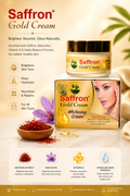 🌟 Saffron Gold Cream – Natural Whitening & Glow Formula